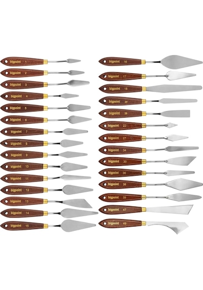 Bigpoint Metal Spatula No: 7 Painting Knife