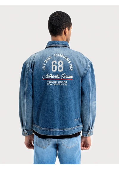 LOFT Regular Fit Erkek Ceket Lf2036214 Q1.v1 Denim