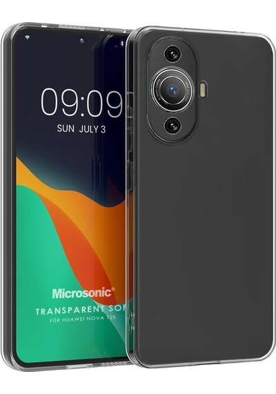 Microsonic Huawei Nova 12s Kılıf Transparent Soft Şeffaf -