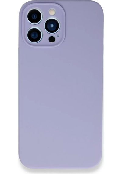 Newface  Apple  Uyumlu iPhone 13 Pro Max Kılıf Lansman Legant Silikon - Lila
