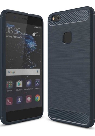 Huawei P10 Plus Kılıf Zore Room Silikon Kapak Lacivert