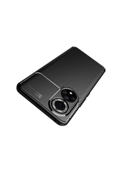 Zore Huawei Nova 9 Kılıf Msra Negro Silikon Kapak - Siyah Siyah