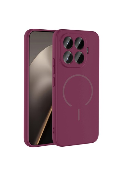 Lexroo Xiaomi 15t Pro Mag Safe Şarj Özellikli Meta Kılıf - Lacivert