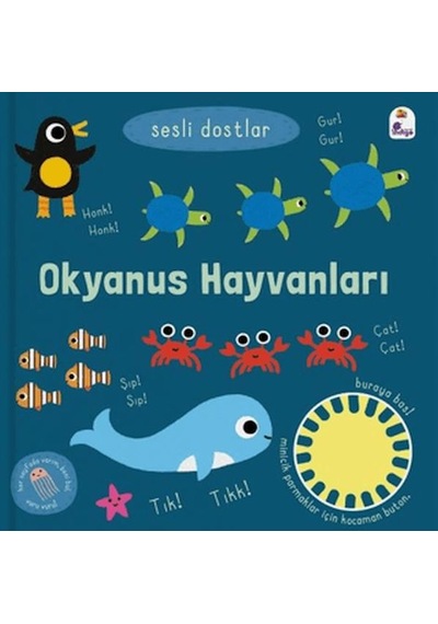 Sesli Dostlar - Okyanus Hayvanları Sesli - Yqbx-721946