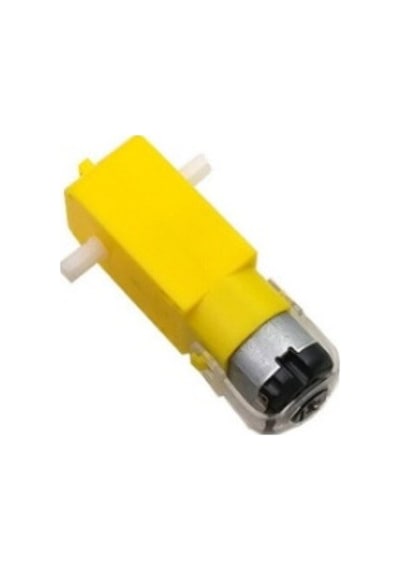 6v 250rpm Redüktörlü Dc Motor - Sarı Motor Sarı Tekerlek Uyumlu