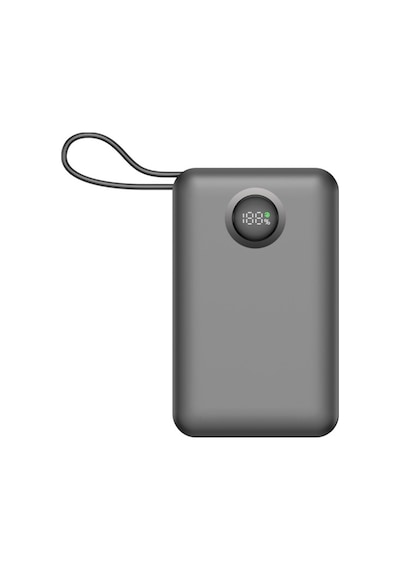 Dexim 20.000 Mah 65w Lightning+type-c Kablolu Hızlı Şarj Taşınabilir Güç Kaynağı Şarj Cihazı Dca0071 Siyah