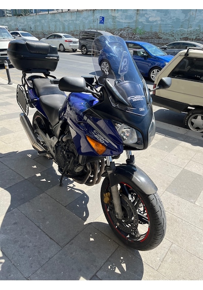 2004 - 2013 Honda Cbf 600 Uzun Ön Cam 56cm 4mm Zeus Acik Füme