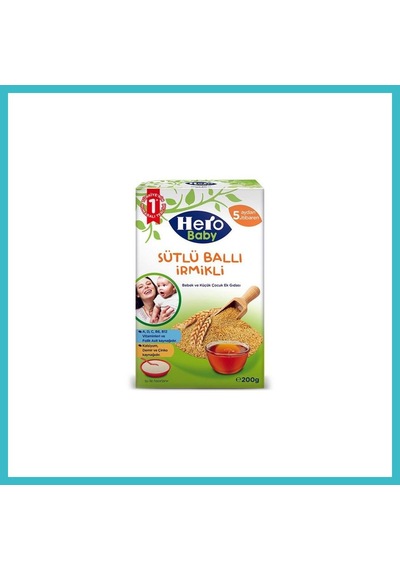 Hero Baby 5991-4 Süt - İrmik - Bal 200 Gr 1 Adet Dfnbez