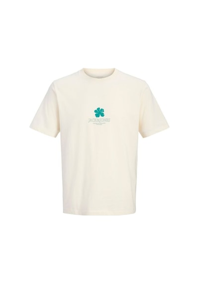 Jack & Jones Jorhyeres Tee Ss Crew Neck Fst Ekru