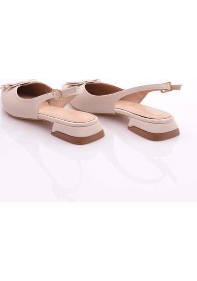 Dgn Pm439-k025 Kadin Tokali Babet PM439-K025-1211-R146997 Bej