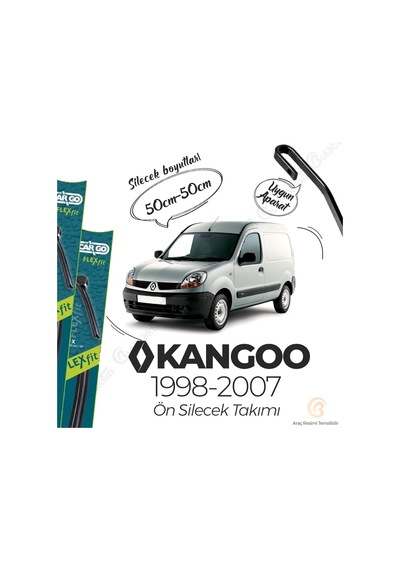 Renault Kangoo Muz Silecek Takımı 1998-2007 Hc Cargo-