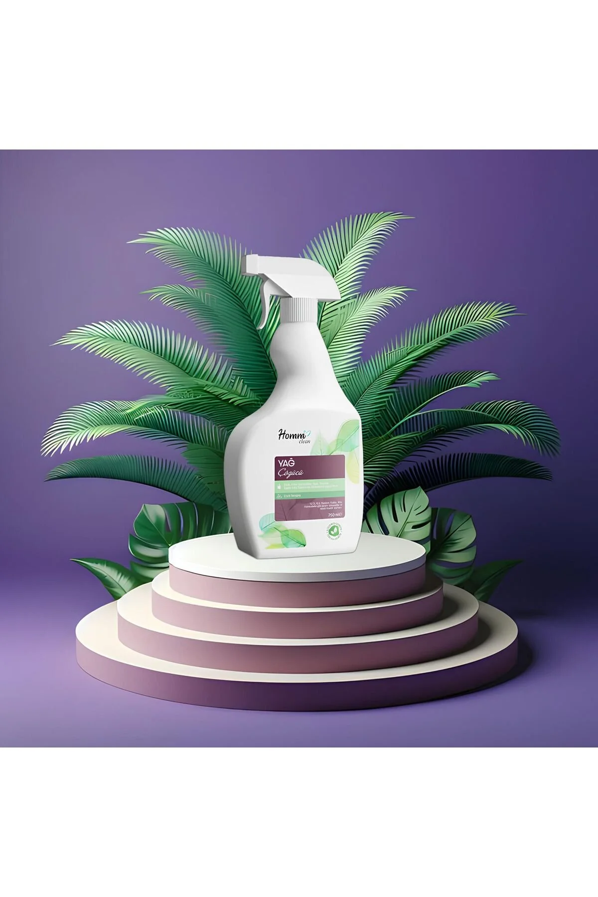 Homm Clean Yağ Çözücü Sprey 750 Ml