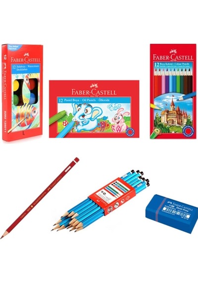 Faber-castell Set Siyah