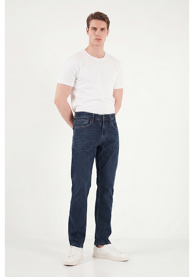Buratti Pamuklu Comfort Fit Normal Bel Jeans Erkek Kot Pantolon 4400c51texas Lacivert