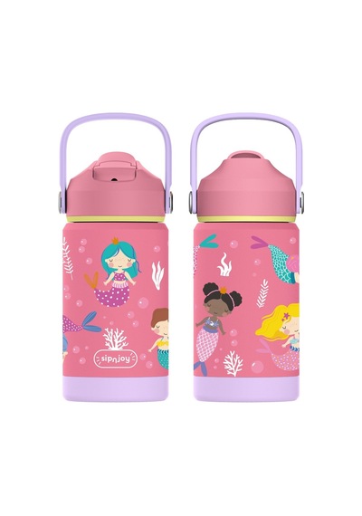 Sipnjoy - Flipsip Çocuk Su Termosu 360 Ml - Mermaid Dream