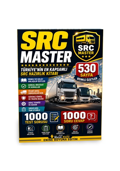 Src Master Türkiye'nin En Kapsamlı Src Hazırlık Kitabı