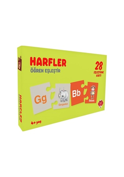 Mika-2000211 Harfler - Öğren Eşleştir 4+ Yaş