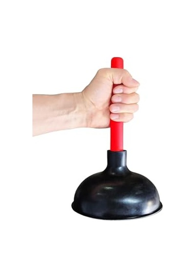 Kauçuk Pompa Tuvalet Wc Lavabo Klozet Tıkanıklığı Açma Lastik Pompası Büyük Boy 16cm, 00830101 10'lu Set