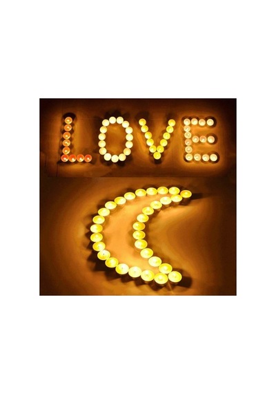Kırmızı Tealight Mum 50'li Kırmızı