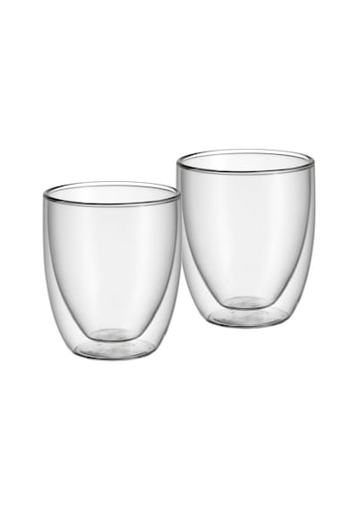 Wmf Kult 2'li Çift Cidarlı Cappuccino Bardağı Seti, 250 Ml, Isıya Dayanıklı Termal Cam, Çay Ve Kahve Bardağı, Yüzen Efektli Tasarım Sku: Smg8690010560001