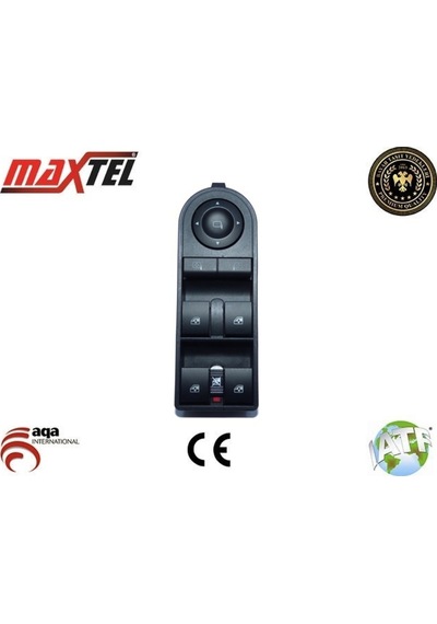 Cam Açma Kapama Anahtarı Dörtlü Ön Sol Astra H Zafira B -18207447 Uyumlu