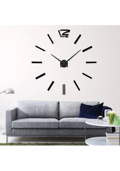 3D Modern Duvar Saati Lns0012