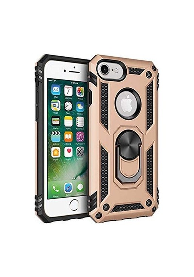 İphone 8 İle Uyumlu Kılıf Gold Panther Yüzüklü Silikon Orijinal Esnek İnce Geliştirilmiş Dayanıklı Darbe Karşıtı Koruyucu Yeni Tasarım Sku: Zeusb096lk3bcq