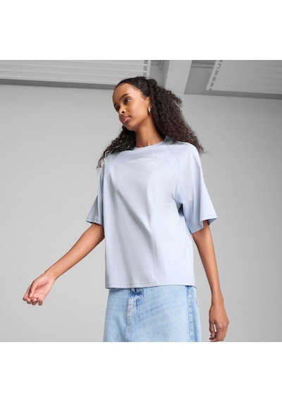 Puma Dare To Kadın Geniş Kesim Tişört 629827 47 Mavi