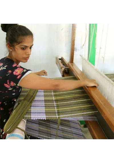 Ikea Mävınn El Dokuması Halı 60 X 90 Cm Yeşil - Leylak Çok Renkli