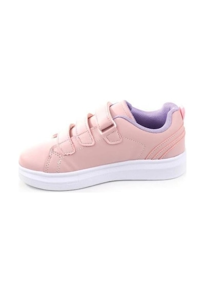Cool Arel Pudra Cırtlı Hafif Kız Çocuk Sneakers Ayakkabı Pudra