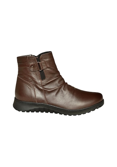 Fox Shoes V324501703 Kahverengi Hakiki Deri Kadın Bot Kahverengi-hakiki Deri