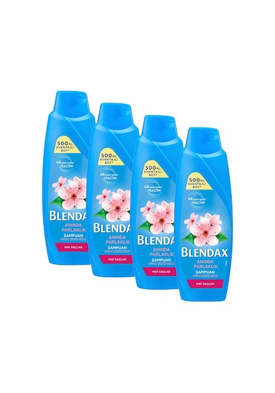 Blendax Şampuan Kiraz Çiçeği Özlü 4 x 500 ML