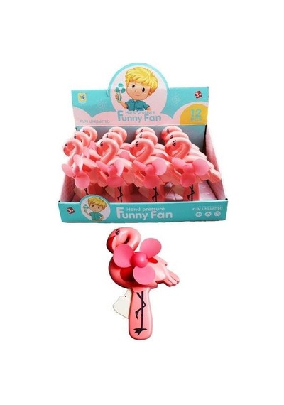 8695a - Flamıngo Basmalı Fan 96 Lisinya