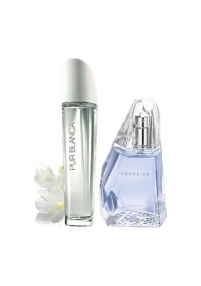 Avon Perceive Kadın Parfüm 50 ML + Purblanca 2'li Set