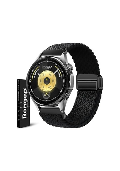 Örgü Loop İle Uyumlu 22mm Kordon Gt6/gt6 Pro/gt Runner 2/gt5/5 Pro/gt4/gt3/3 Pro 46mm İçin Manyetik Toka Gt6 Pro Kordon Terletmeyen Elastik Kumaşlı Gt6 46mm Kordonu