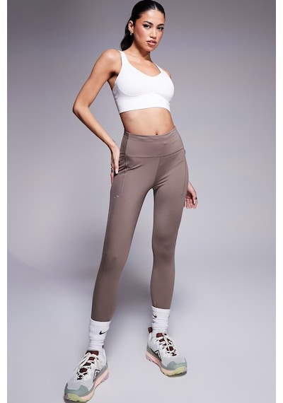 Nike Swift Dri Fit High Rise 7/8 Running Leggings With Pockets Kadın 3 Cepli Antrenman Koşu Taytı Kahverengi Kahverengi Nike Swift Dri Fit High Rise 7/8 Running Leggings With Pockets Kadın 3 Cepli Antrenman Koşu Taytı Kahverengi Kahverengi