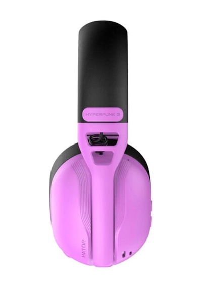Hyperpunk 3 Wireless Cyber Violet Hi-res Kablosuz Gaming Kulaklık Esh19