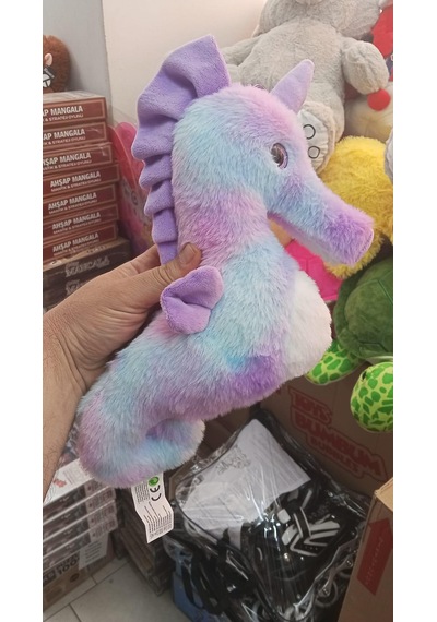 Oyuncak Peluş Sevimli Mor Denizatı Uyku Arkadaşı 40 Cm