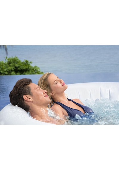 Lay-z-spa 60005 Bahamas Airjet Şişme Spa Havuzu, 2-4 Kişilik Kahverengi