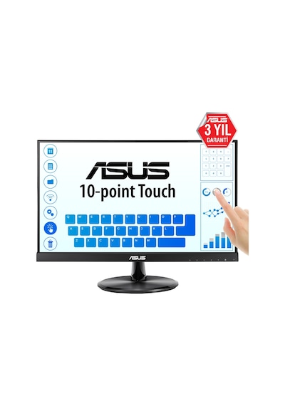 21.5 ASUS VT229H FHD IPS 5MS DOKUNMATİK HDMI VGA