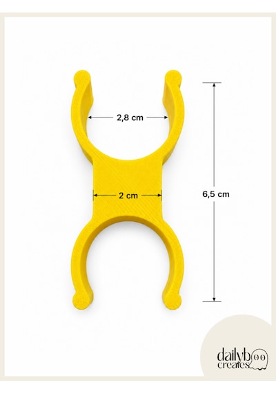 Sup/kano Sarı Kürek Düzenleyici Aparat 2'li Set-kürek Parça Tutucu Klips-paddle Board Taşıma Aksesuarı