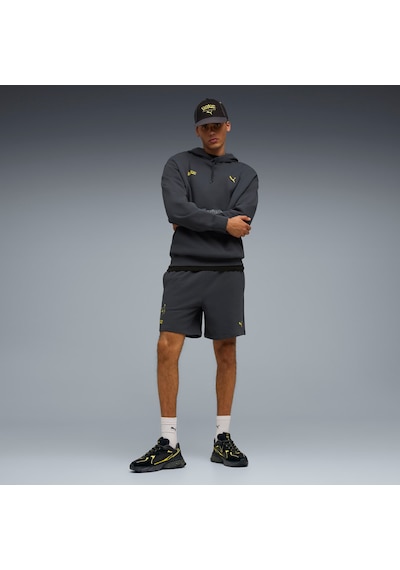 Puma X Pokémon Graphıc Erkek Geniş Kesim Kapüşonlu Sweatshırt 634915 76 Gri