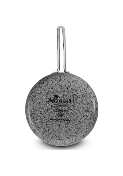 Brioni Stone Age Çizilmez Yanmaz Yapışmaz İndüksiyonlu 22 Cm Tava Gri