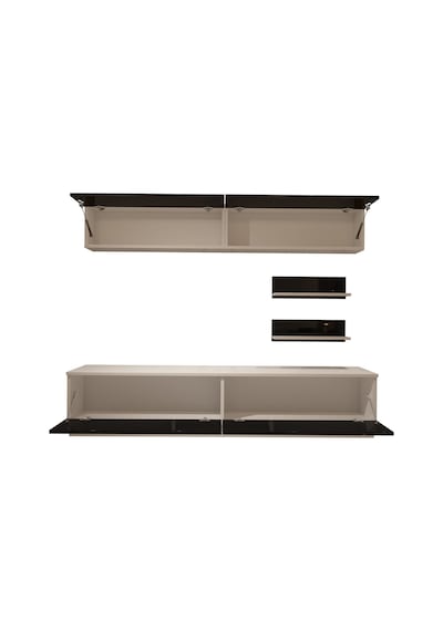 Decoraktiv Eko 5b Slm Std Tv Ünitesi Tv Sehpası Beyaz - Siyah