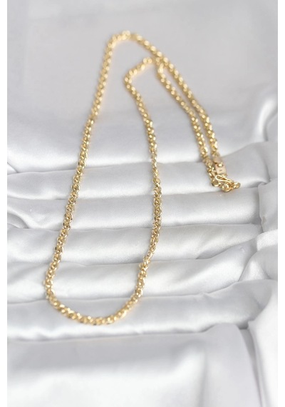 Mey Najmaddin Cm 14k Gold Renk Zincir Model 60 Cm Kadın Kolye Najmaddin Altın