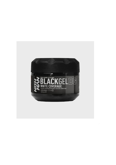 Nish Man Black Gel White Coverage Bg 300 ML