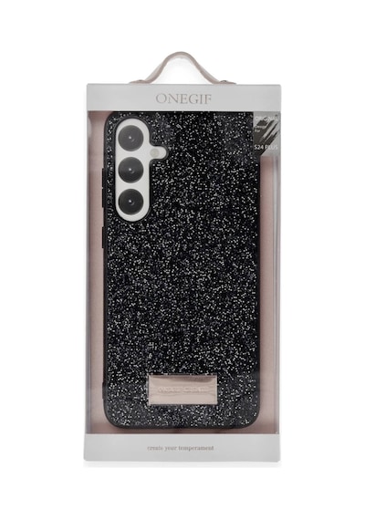 Onegif Samsung Galaxy Uyumlu A05s Bright Simli Kapak - Gümüş -