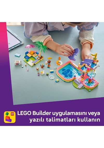 LEGO® Friends Su Parkında Eğlence 42676 - 6 Yaş ve Üzeri Çocuklar için 2 Mini Bebek İçeren Oyuncak Yapım Seti (278 Parça)