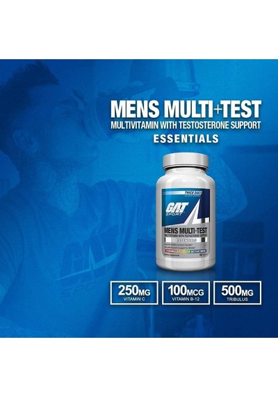 Gat Sport Erkekler İçin Multivitamin + Testo Booster 60 Tablet