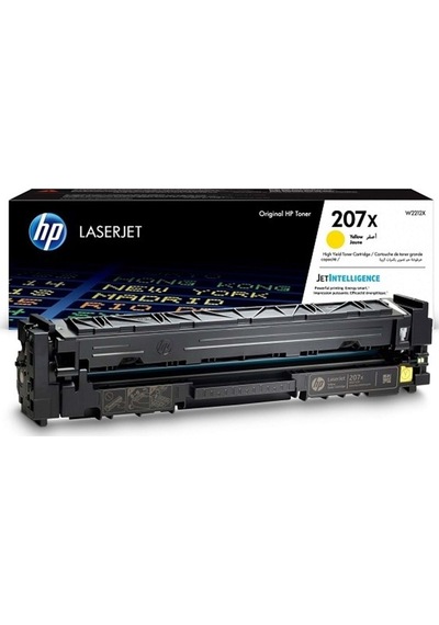 Hp 207x Yellow Sarı 2.450 Sayfa Toner W2212x / Hp